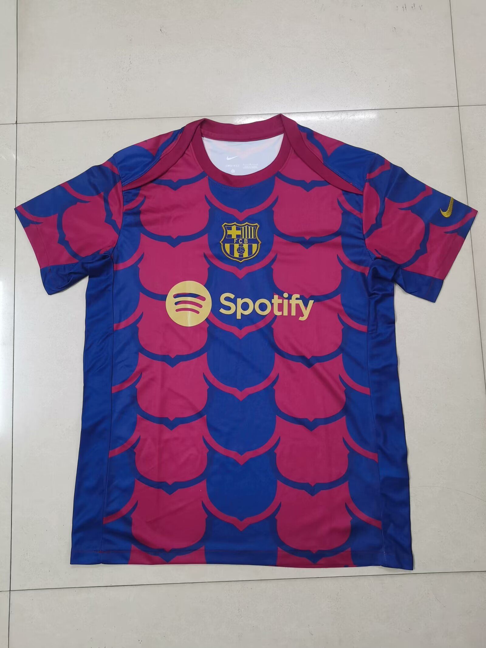 AAA Quality Barcelona 23/24 Special Blue/Red/Golden Jersey